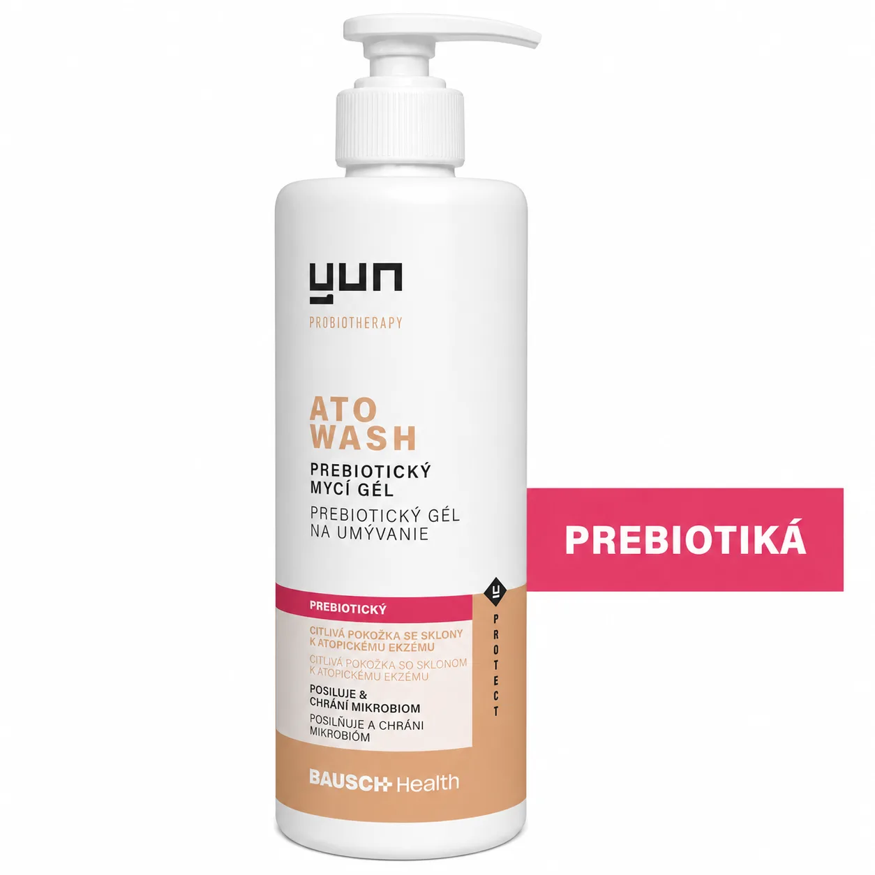 YUN ATO Wash prebiotick&yacute; gel na umyvanie 200ml